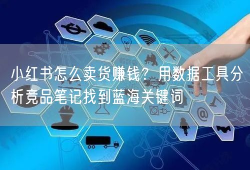 小红书怎么卖货赚钱？用数据工具分析竞品笔记找到蓝海关键词