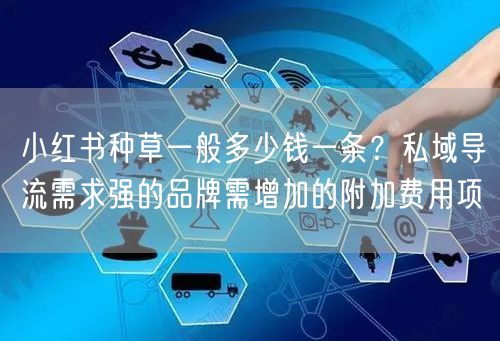 小红书种草一般多少钱一条？私域导流需求强的品牌需增加的附加费用项