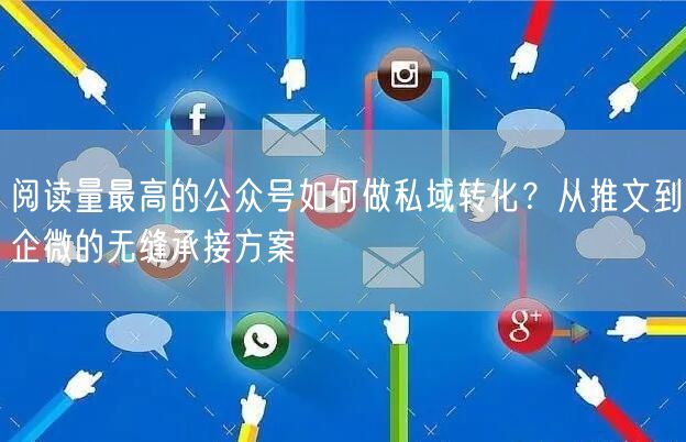 阅读量最高的公众号如何做私域转化？从推文到企微的无缝承接方案